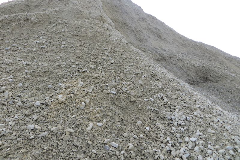GranitBrechsandSplittGemisch 0/22 (Mineralbeton) Kieswerk Rauscheröd