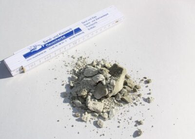 Frostschutzmaterial aus gebr. Granit 0/32