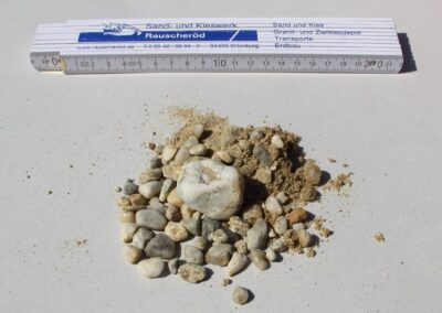 Kiessand dosiert 0/32 (Betonkies)