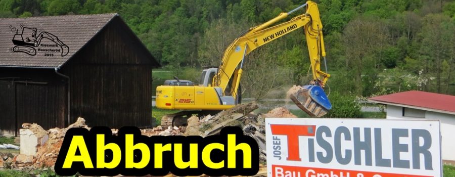 Kieswerk Rauscheröd - Abbruch in Vilshofen für Tischler