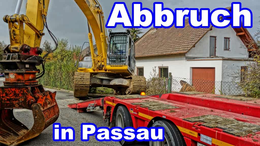 Rückbau eines Einfamilienhauses in Passau