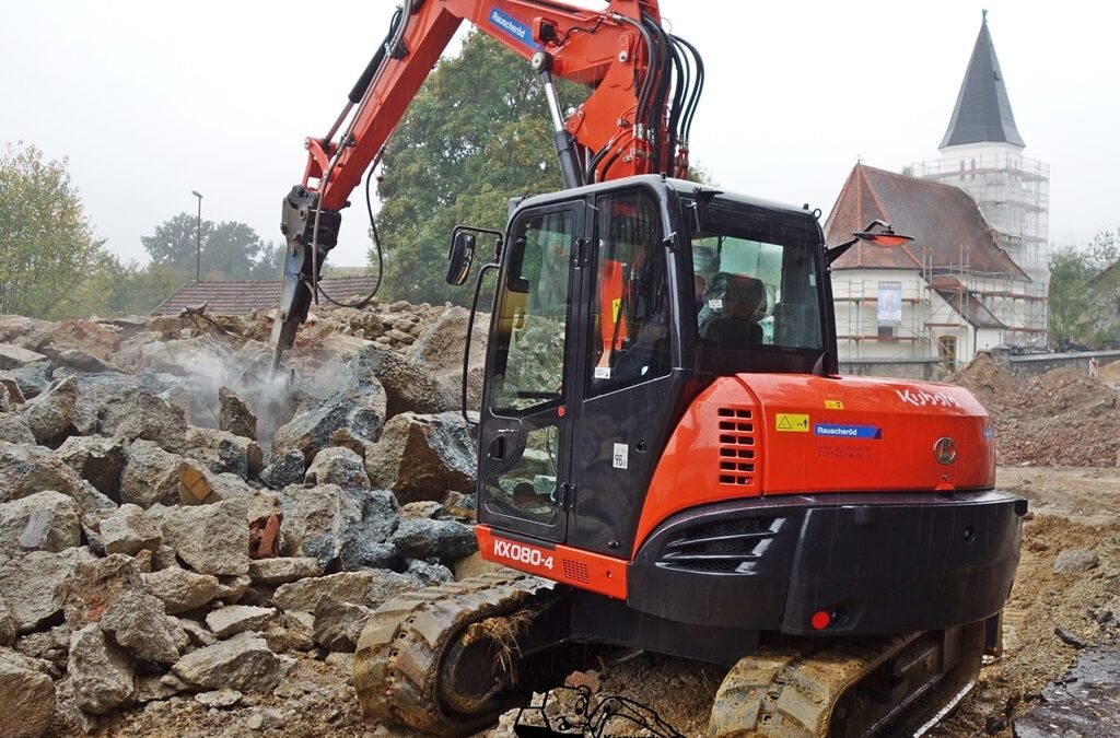 Neuer Kubota-Bagger in Rauscheröd