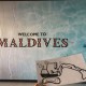 Unser Bagger auf den Malediven