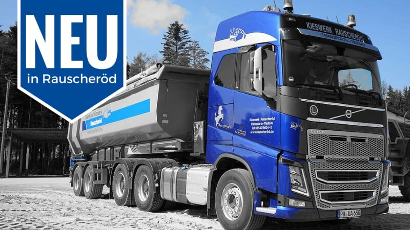 Tieflader Schwertransport