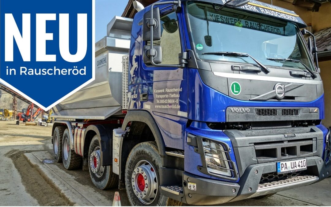 Neuer 4-Achs-LKW in Rauscheröd