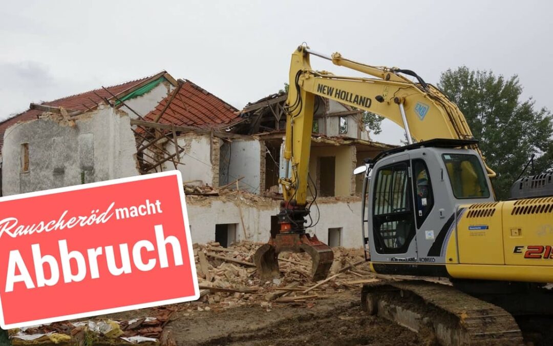 Abbruch Wohnhaus, aber bitte ohne Anbau