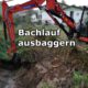 Bachlauf in Holzkirchen ausbaggern – Video
