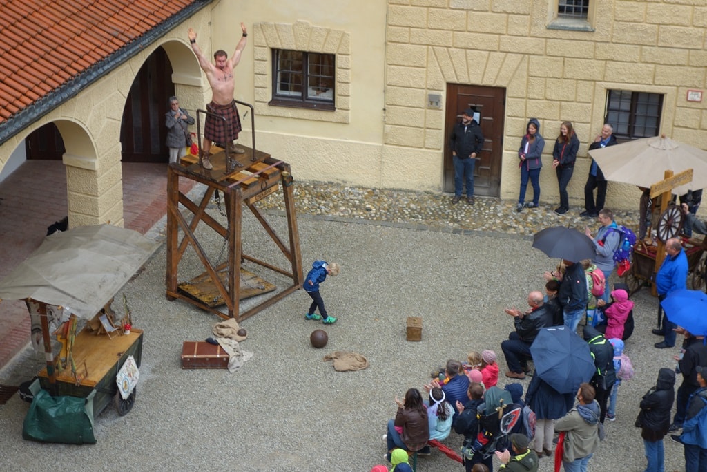 Mittelalterspektakel auf Burg Trausnitz