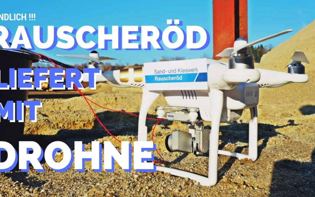 Ab sofort: Lieferung mit Drohne