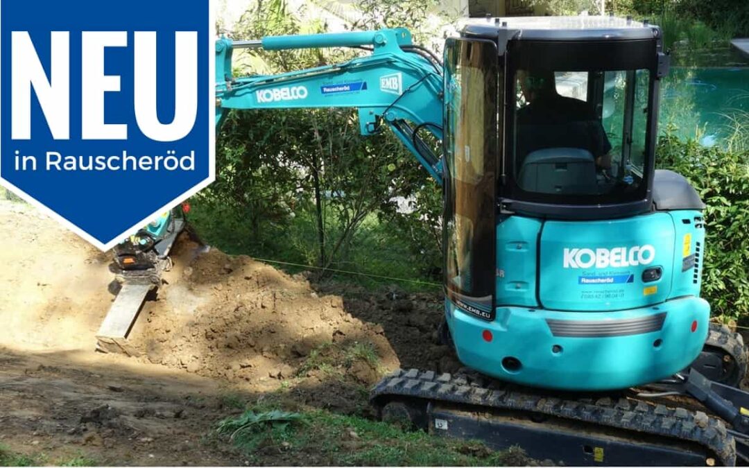 Neuer Kobelco im Einsatz – Video