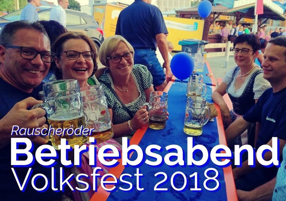 Betriebsabend Volksfest 2018