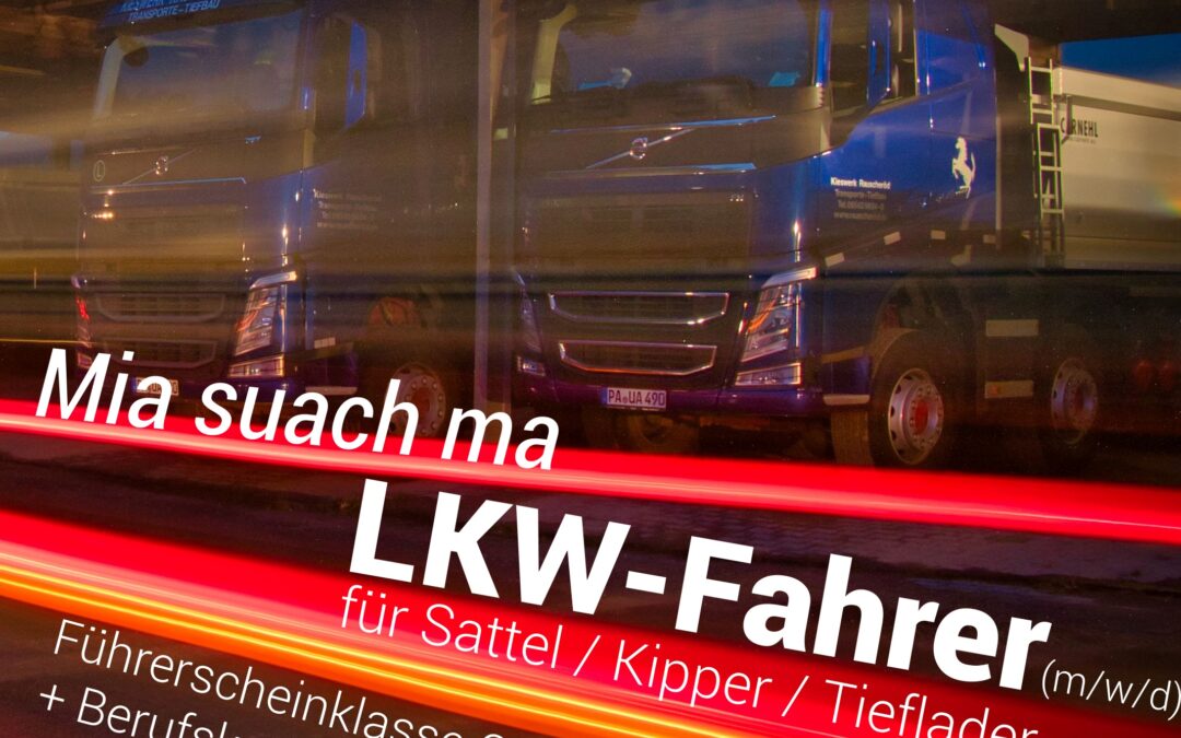 Kraftfahrer gesucht