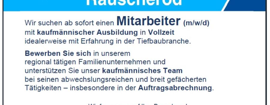 Kfm. Kollege/Kollegin gesucht!