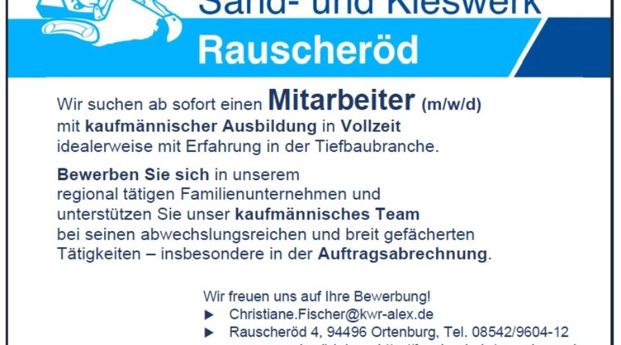 Kfm. Kollege/Kollegin gesucht!