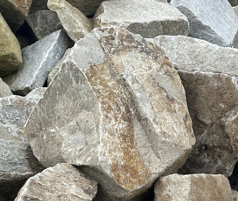 Granit-Findlinge (braun)