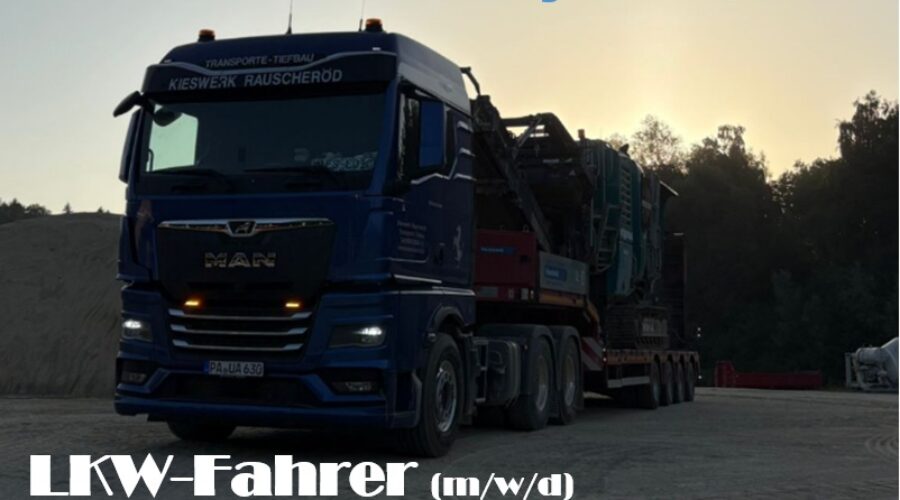 Tiefladerfahrer gesucht!