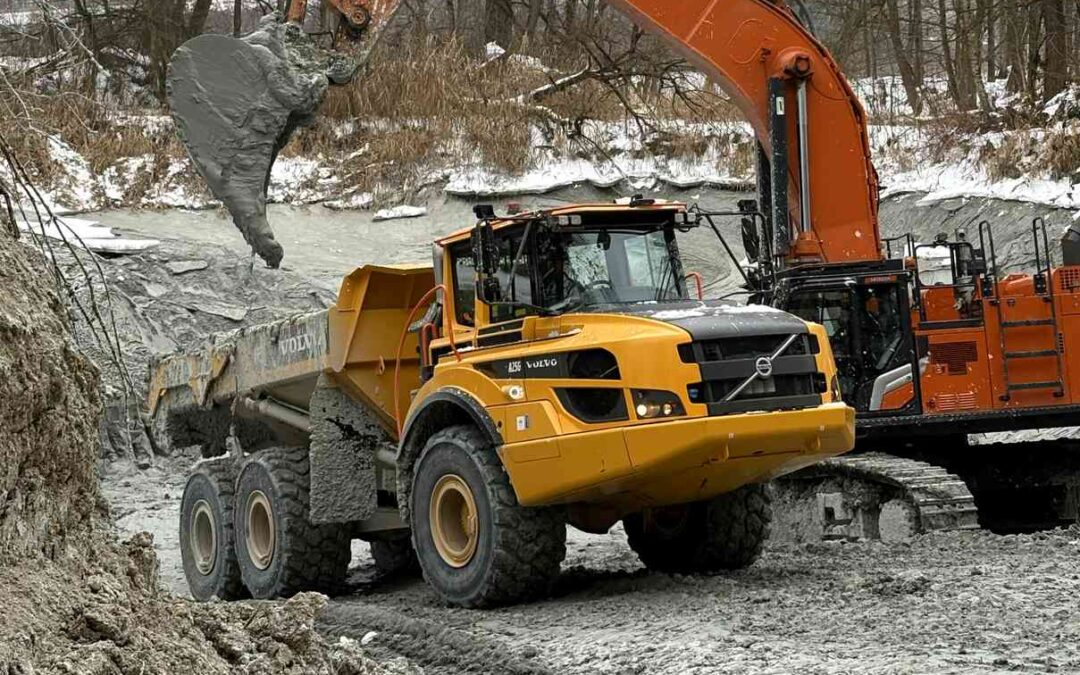Eiszeit auf der Baustelle? Nicht bei uns.